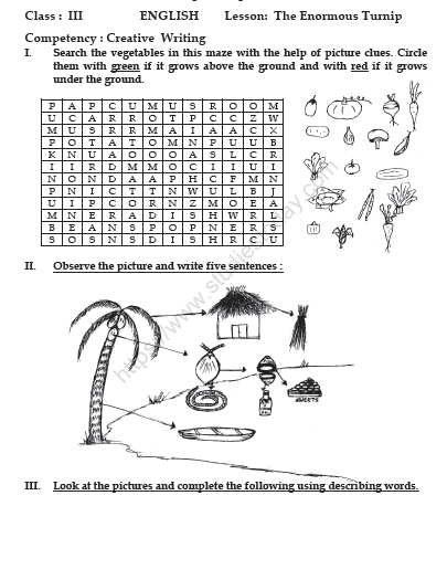 cbse-class-3-english-the-enormous-turnip-worksheet-set-a